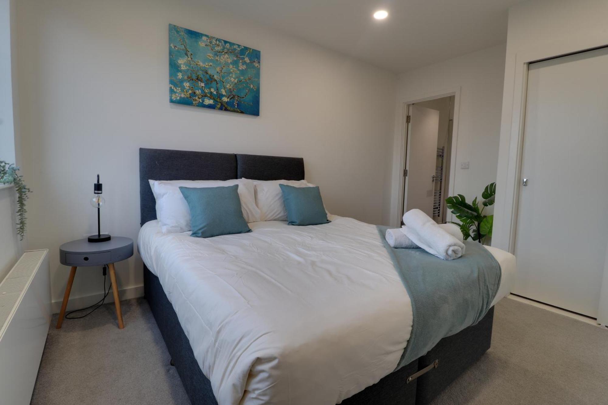 Apartment Gogh Apartment, - Fast Wifi, Gym & Free Parking Bedford