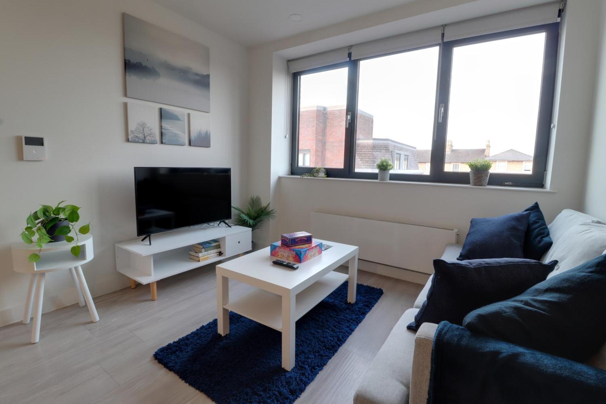 Apartment Gogh Apartment, - Fast Wifi, Gym & Free Parking Bedford